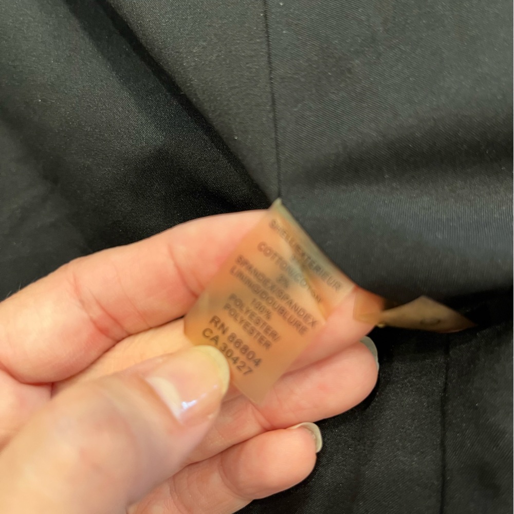 Magashoni Collection‎ Cotton Off-Shoulder Balloon Dress – Black – Size M (8–10) - Picture 7 of 12